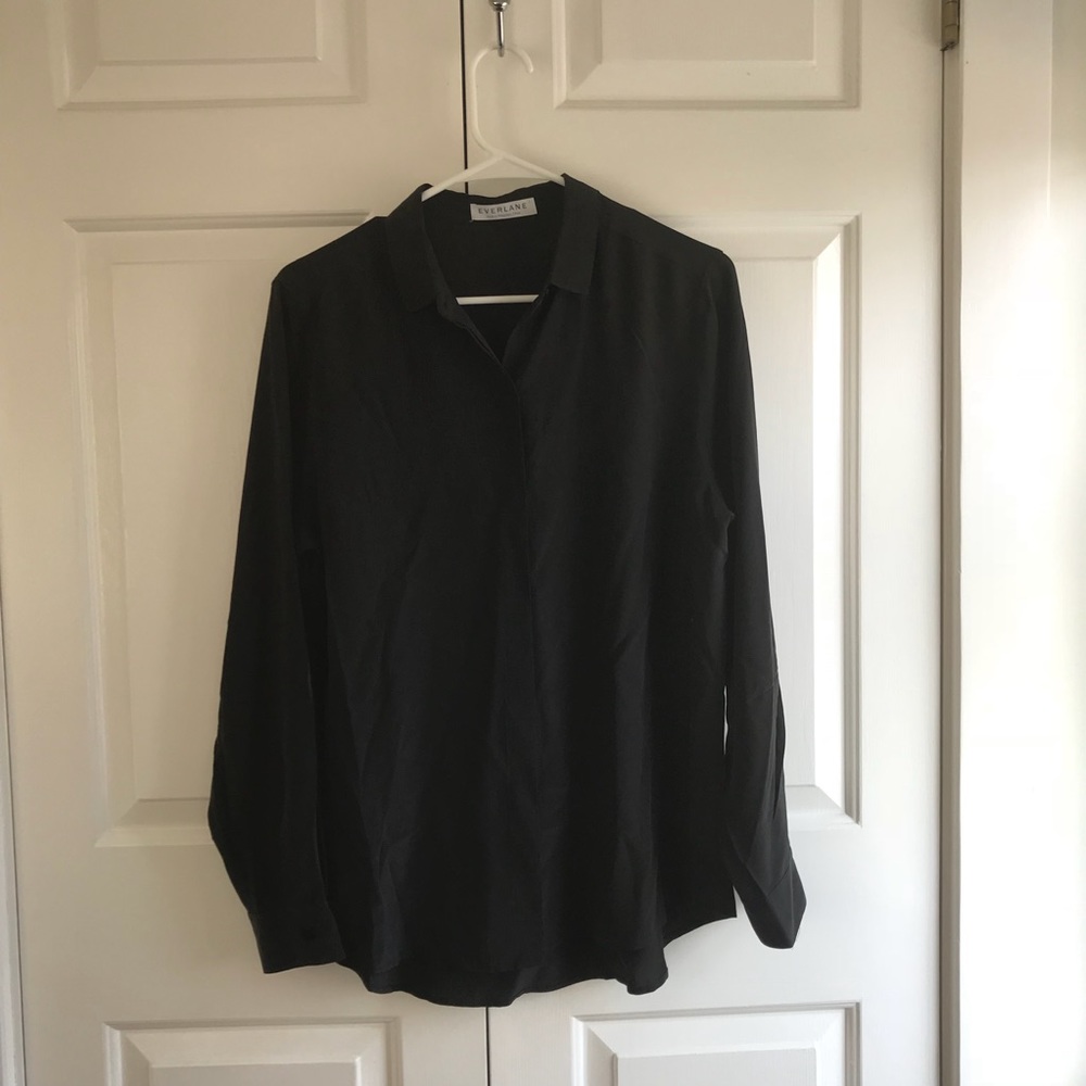 Everlane silk shirt